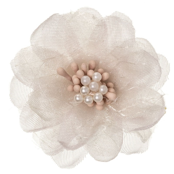 Spinka do włosów kwiat perły White