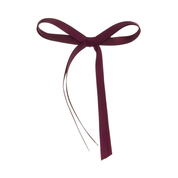 Wstążka spinka  do włosów kokardka Antique Rose