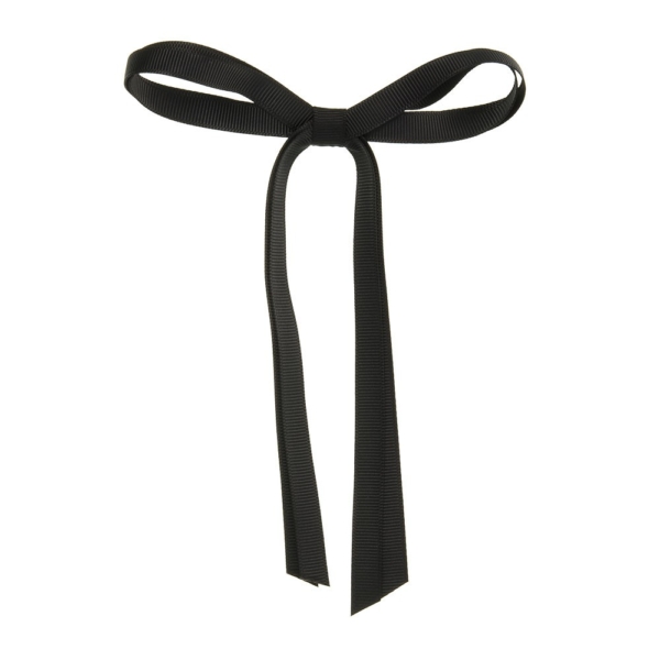 Wstążka spinka  do włosów kokardka Antique Rose